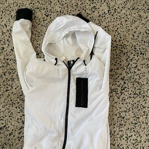 White/Black Light Long Sleeve Jacket